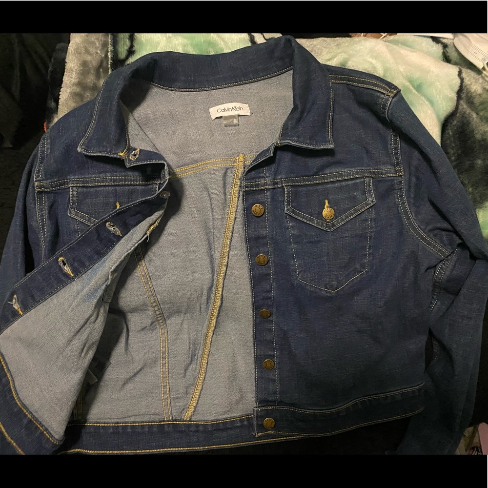 Calvin Klein Jean Jacket - Picture 2 of 5